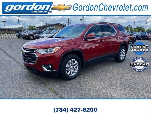 used 2021 Chevrolet Traverse car, priced at $27,978