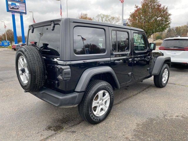 used 2022 Jeep Wrangler Unlimited car, priced at $29,388