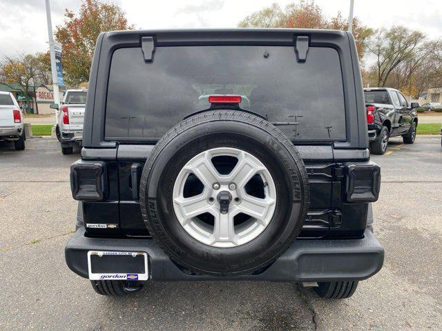 used 2022 Jeep Wrangler Unlimited car, priced at $29,388