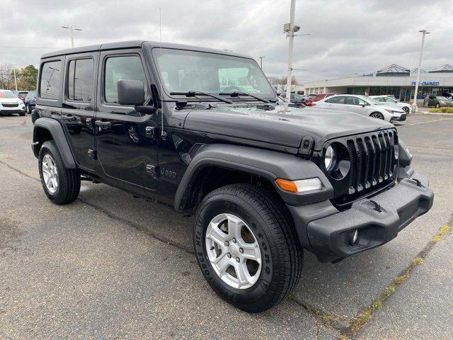 used 2022 Jeep Wrangler Unlimited car, priced at $29,388