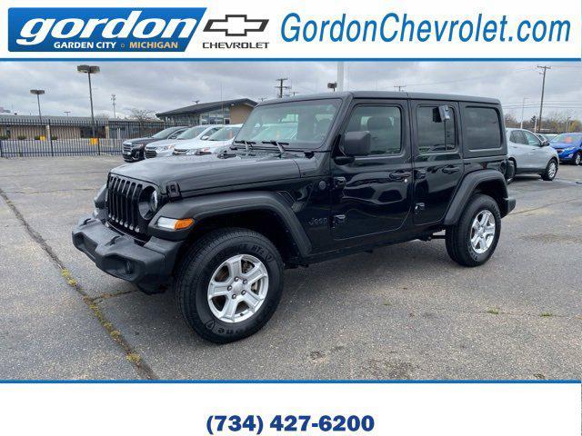 used 2022 Jeep Wrangler Unlimited car, priced at $29,388