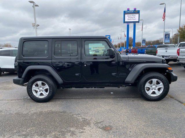 used 2022 Jeep Wrangler Unlimited car, priced at $29,388