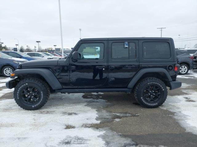 used 2020 Jeep Wrangler Unlimited car, priced at $30,570