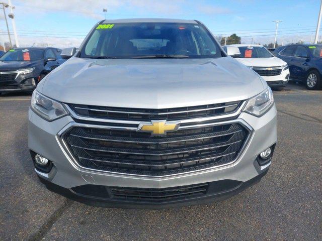 used 2021 Chevrolet Traverse car, priced at $27,979