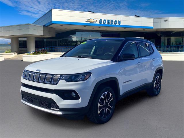 used 2022 Jeep Compass car, priced at $25,333
