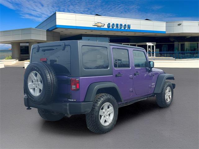used 2018 Jeep Wrangler JK Unlimited car, priced at $21,716