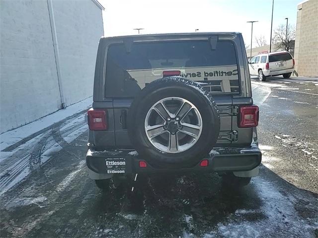 used 2021 Jeep Wrangler Unlimited car, priced at $24,938