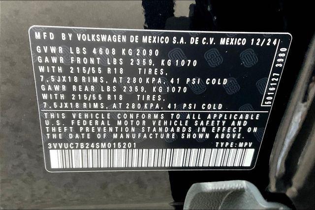 new 2025 Volkswagen Taos car, priced at $28,574