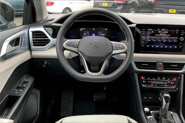 new 2025 Volkswagen Taos car, priced at $28,574