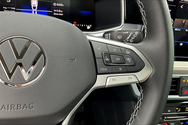 new 2025 Volkswagen Taos car, priced at $28,574