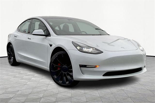 used 2022 Tesla Model 3 car, priced at $27,977