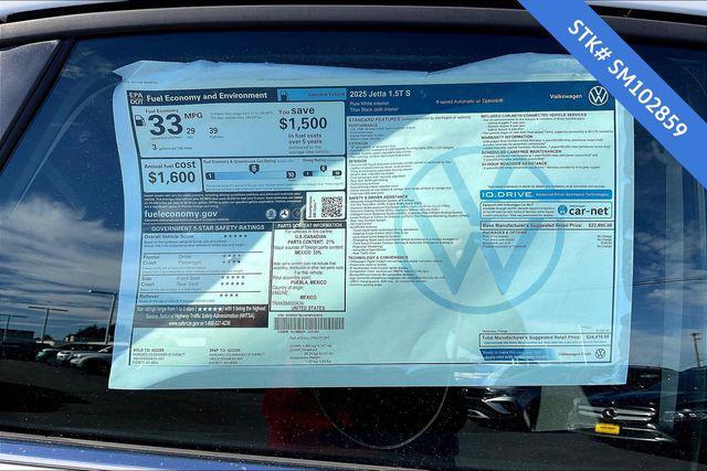 new 2025 Volkswagen Jetta car, priced at $23,799