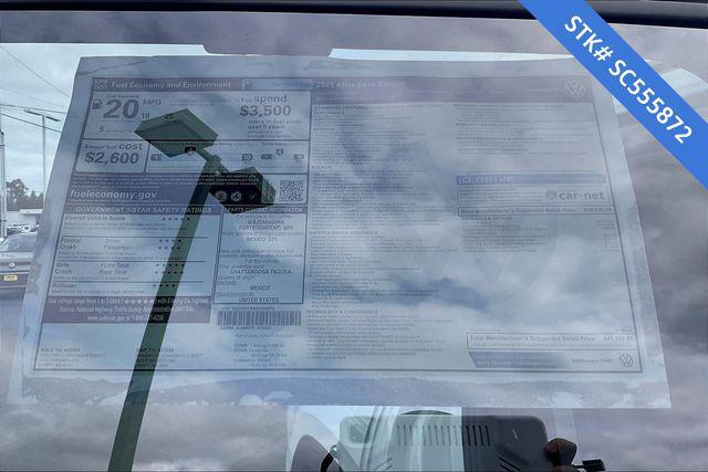 new 2025 Volkswagen Atlas car, priced at $44,499