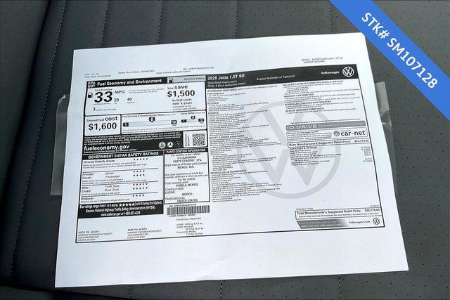 new 2025 Volkswagen Jetta car, priced at $28,216