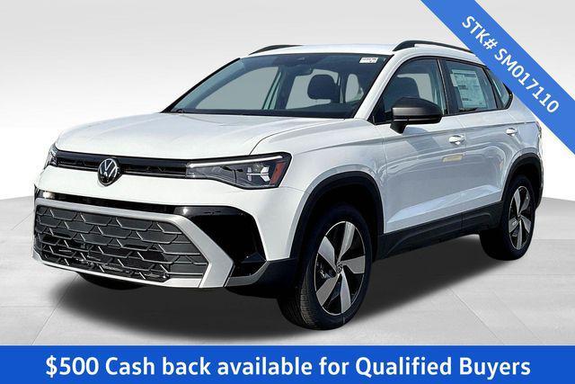 new 2025 Volkswagen Taos car, priced at $27,704