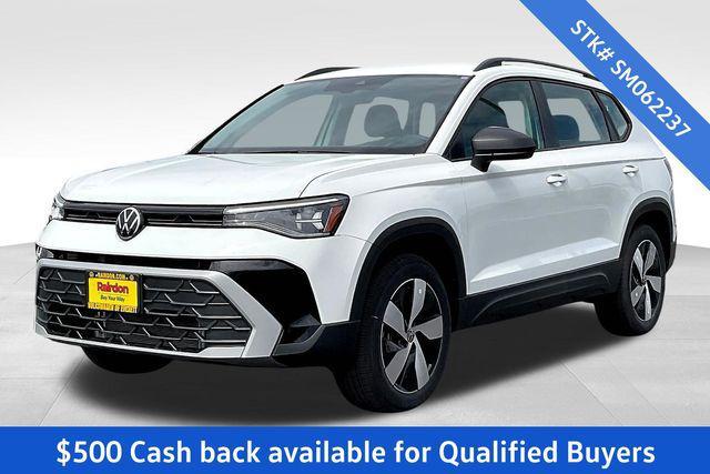 new 2025 Volkswagen Taos car, priced at $27,499