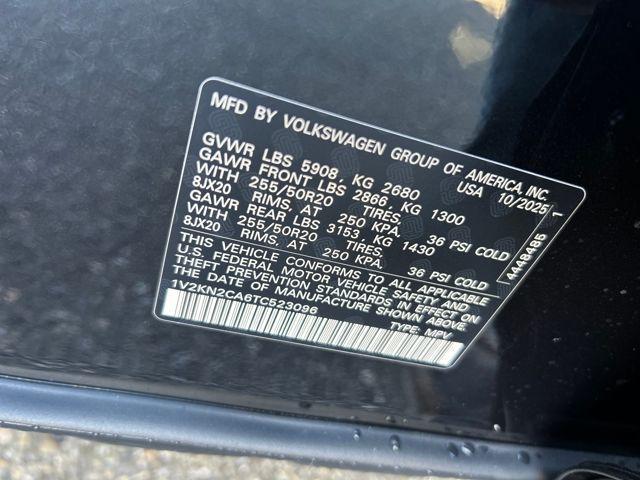 new 2026 Volkswagen Atlas car, priced at $49,031