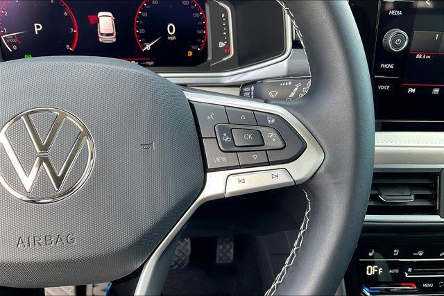 new 2025 Volkswagen Taos car, priced at $34,221