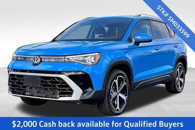 new 2025 Volkswagen Taos car, priced at $34,221