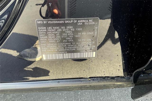 new 2025 Volkswagen Atlas car, priced at $55,939