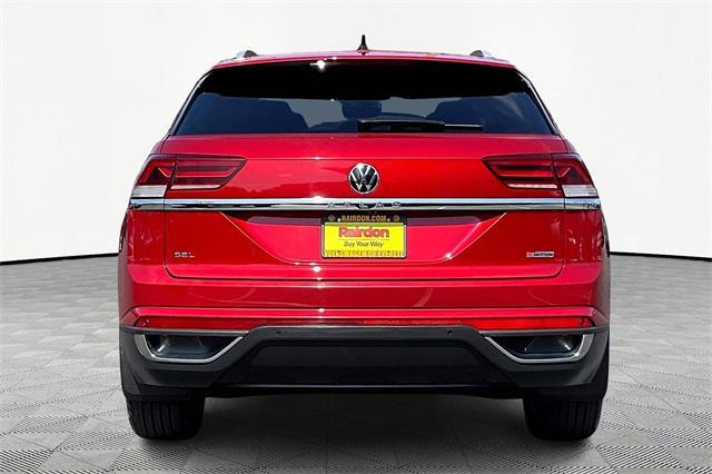 used 2021 Volkswagen Atlas Cross Sport car, priced at $23,500
