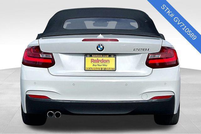 used 2016 BMW 228 car, priced at $9,000