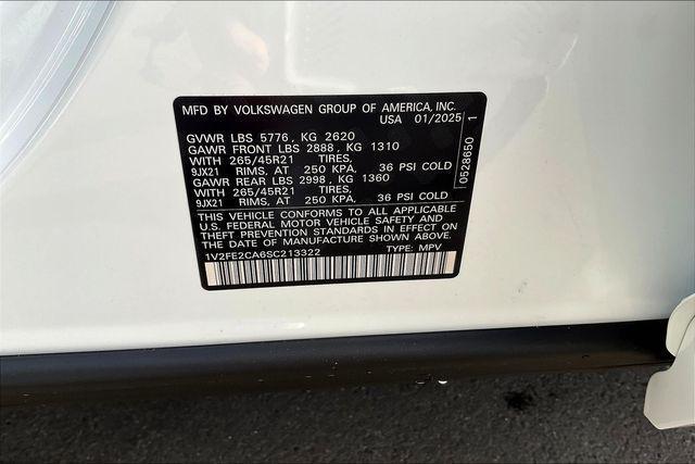 new 2025 Volkswagen Atlas Cross Sport car, priced at $51,491