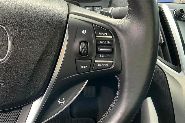 used 2016 Acura TLX car, priced at $14,500