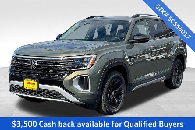 new 2025 Volkswagen Atlas car, priced at $45,399