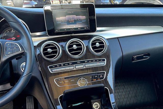 used 2017 Mercedes-Benz C-Class car, priced at $18,500