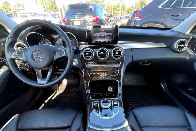 used 2017 Mercedes-Benz C-Class car, priced at $18,500