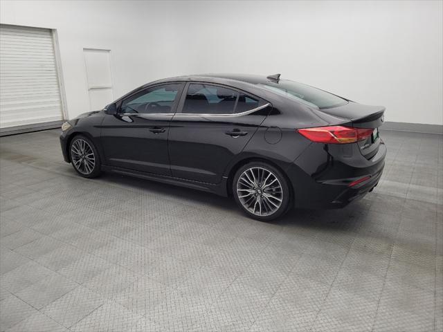 used 2018 Hyundai Elantra car, priced at $14,595