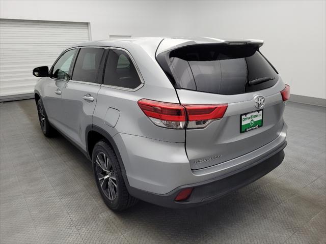 used 2019 Toyota Highlander car, priced at $22,695