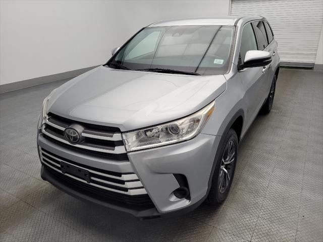 used 2019 Toyota Highlander car, priced at $22,695