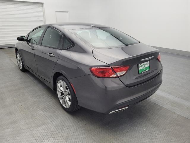 used 2015 Chrysler 200 car, priced at $17,095