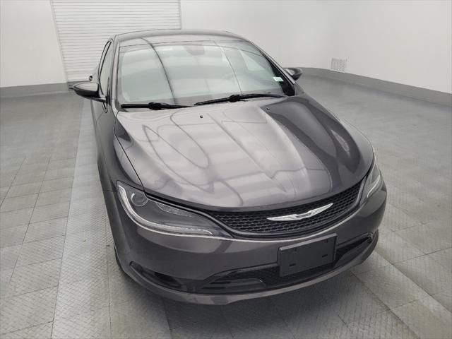 used 2015 Chrysler 200 car, priced at $17,095