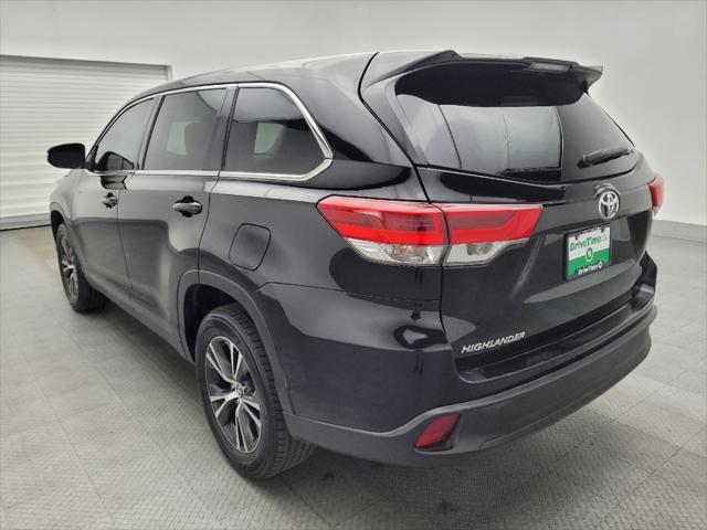 used 2019 Toyota Highlander car, priced at $23,995