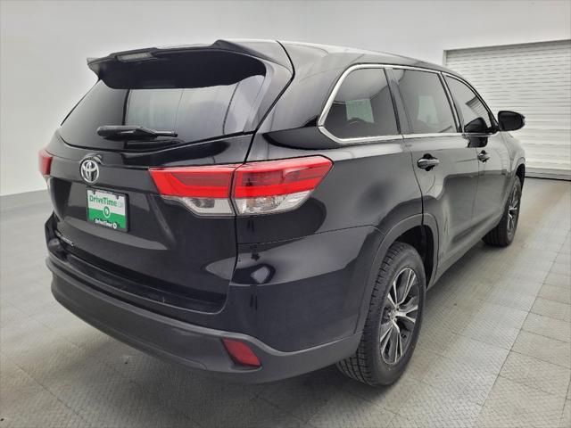 used 2019 Toyota Highlander car, priced at $23,995