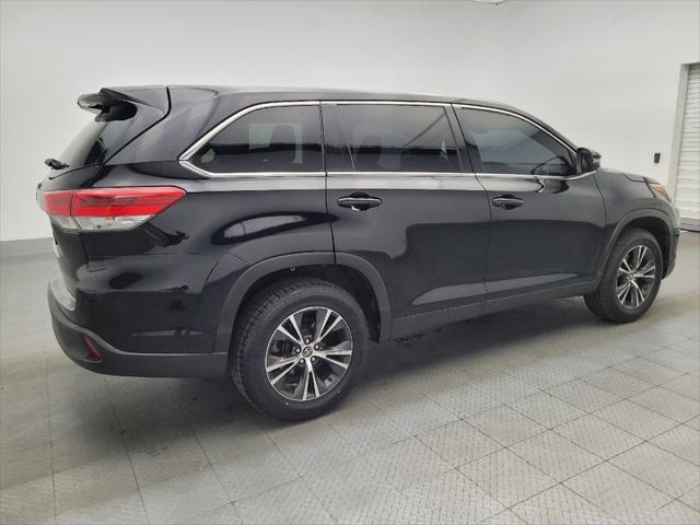 used 2019 Toyota Highlander car, priced at $23,995