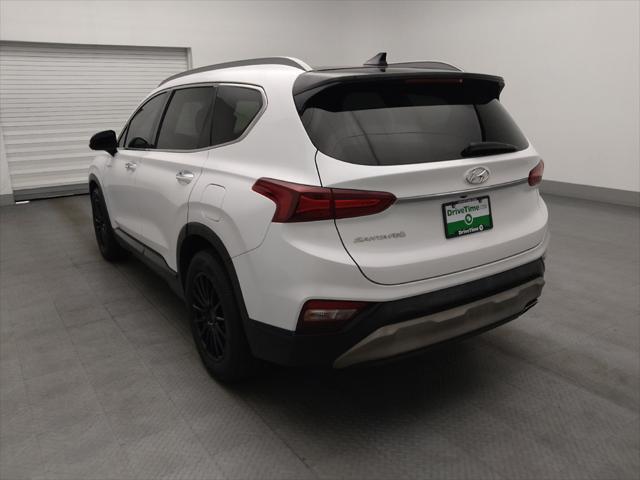 used 2019 Hyundai Santa Fe car, priced at $18,595