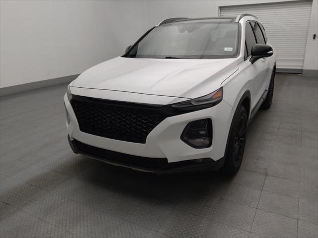 used 2019 Hyundai Santa Fe car, priced at $18,595