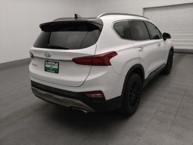 used 2019 Hyundai Santa Fe car, priced at $18,595