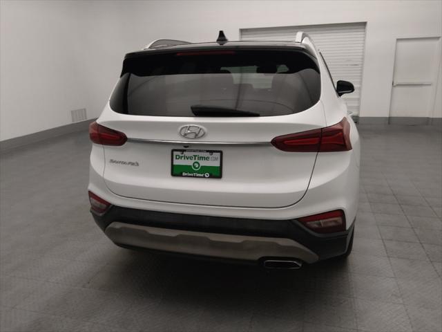 used 2019 Hyundai Santa Fe car, priced at $18,595