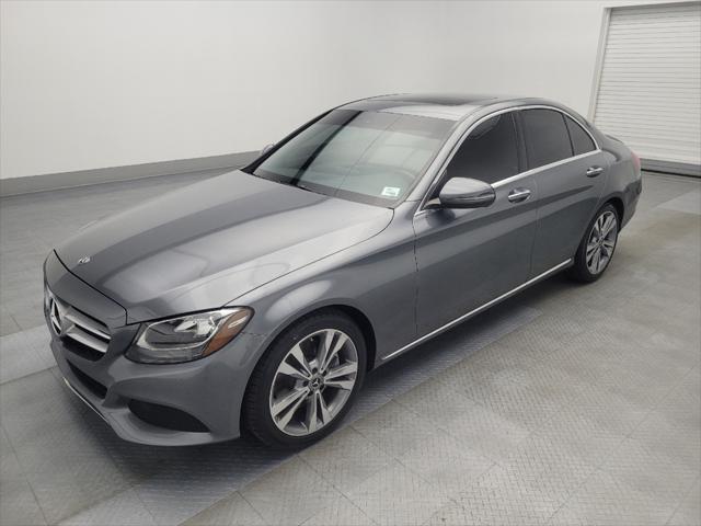 used 2018 Mercedes-Benz C-Class car, priced at $22,395