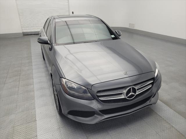 used 2018 Mercedes-Benz C-Class car, priced at $22,395