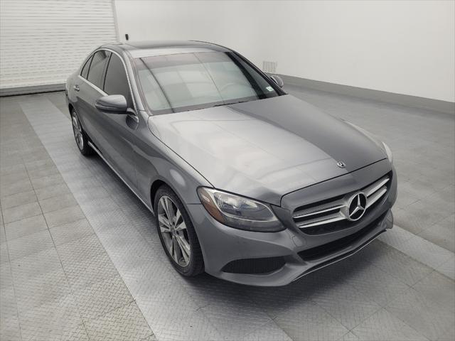 used 2018 Mercedes-Benz C-Class car, priced at $22,395