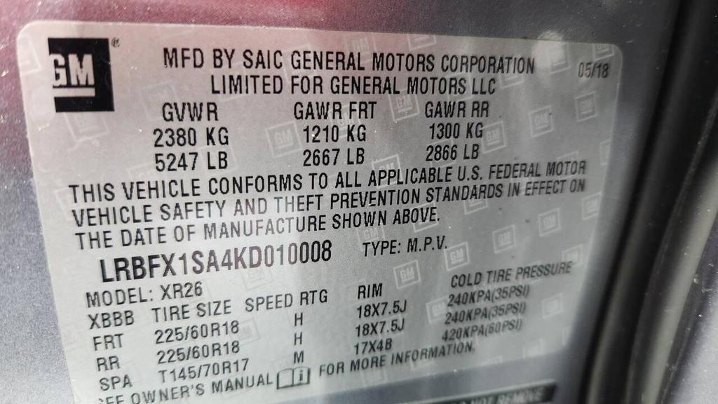 used 2019 Buick Envision car, priced at $13,995