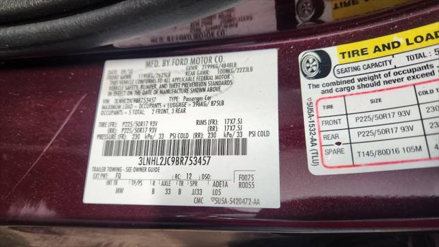 used 2011 Lincoln MKZ car, priced at $7,995