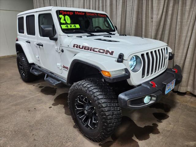 used 2020 Jeep Wrangler Unlimited car, priced at $52,995