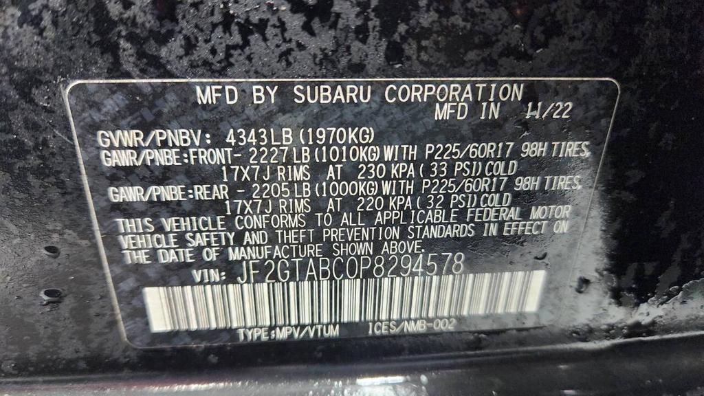 used 2023 Subaru Crosstrek car, priced at $24,995